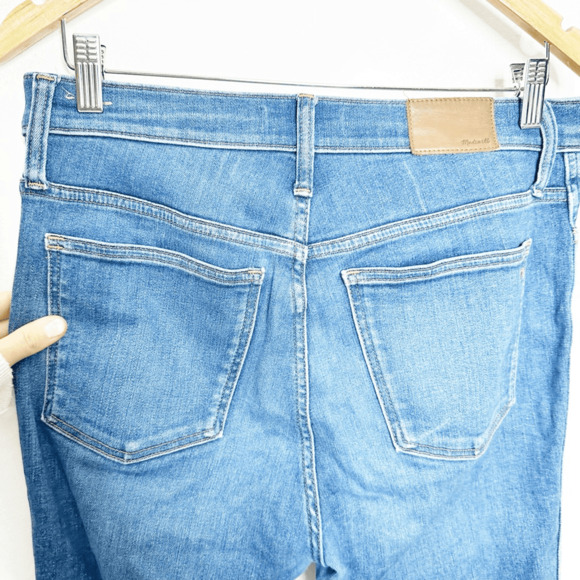 MADEWELL 10" High Rise Skinny Jean womens Bradshaw Wash medium blue MB909 29 - Picture 5 of 9